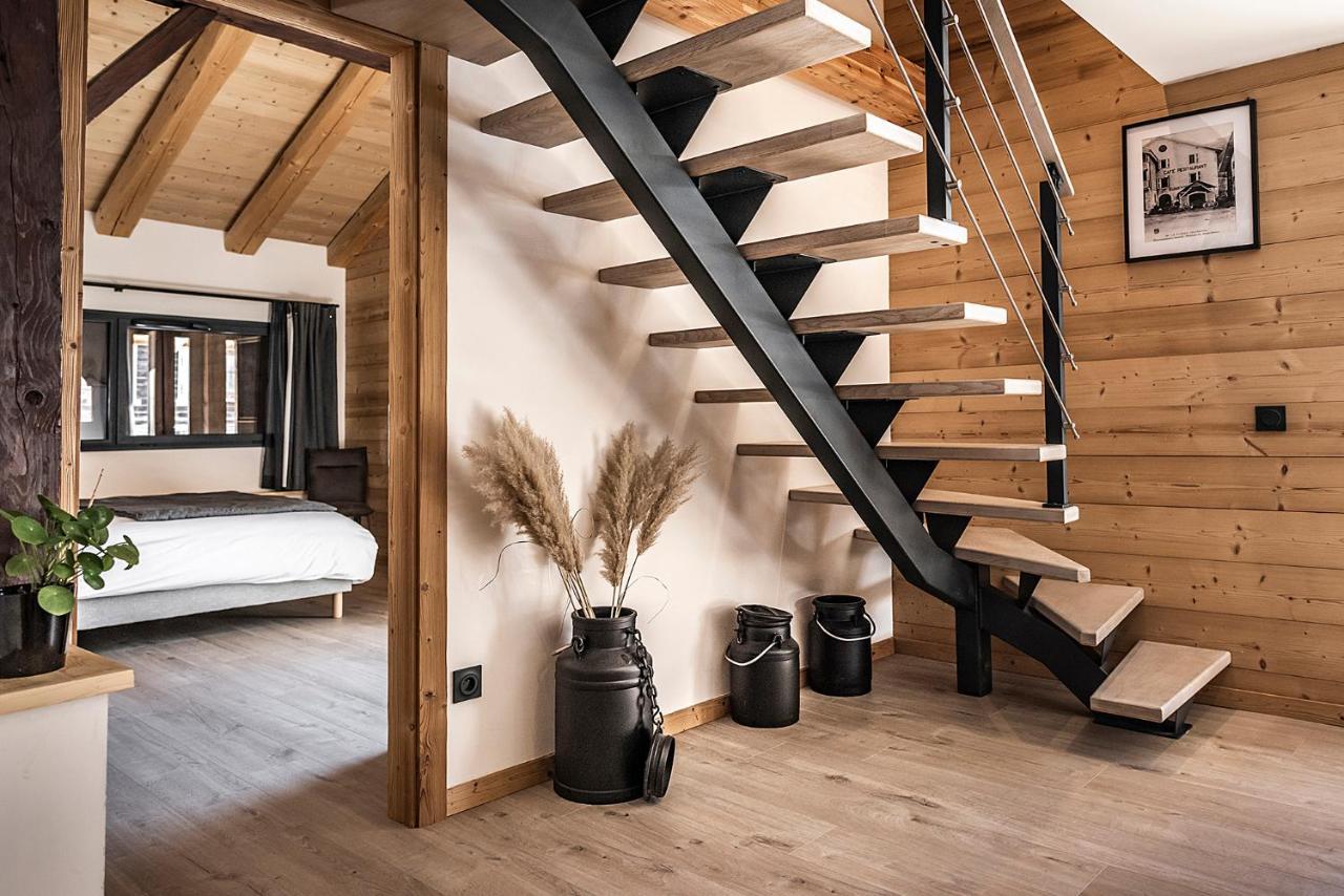 Spacieux Duplex Avec Vue Ла-Клюсаз Экстерьер фото